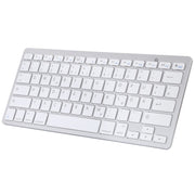 WB-8022 Tastiera Bluetooth wireless ultrasottile per iPad, Samsung, Huawei, Xiaomi, Tablet PC o Smartphone, tasti tedeschi, German Keys