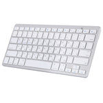 WB-8022 Tastiera Bluetooth wireless ultrasottile per iPad, Samsung, Huawei, Xiaomi, tablet PC o smartphone, tasti russi, Russian Keys
