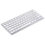 WB-8022 Tastiera Bluetooth wireless ultrasottile per iPad, Samsung, Huawei, Xiaomi, tablet PC o smartphone, tasti russi, Russian Keys