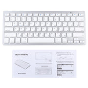 WB-8022 Tastiera Bluetooth wireless ultrasottile per iPad, Samsung, Huawei, Xiaomi, tablet PC o smartphone, tasti russi, Russian Keys