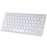 WB-8022 Tastiera Bluetooth wireless ultrasottile per iPad, Samsung, Huawei, Xiaomi, tablet PC o smartphone, tasti spagnoli, Spanish Keys