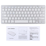 WB-8022 Tastiera Bluetooth wireless ultrasottile per iPad, Samsung, Huawei, Xiaomi, tablet PC o smartphone, tasti spagnoli, Spanish Keys
