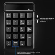 Tastiera numerica Bluetooth MC Saite 525BT a 19 tasti