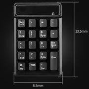 Tastiera numerica wireless 2.4G MC Saite 525RF a 19 tasti