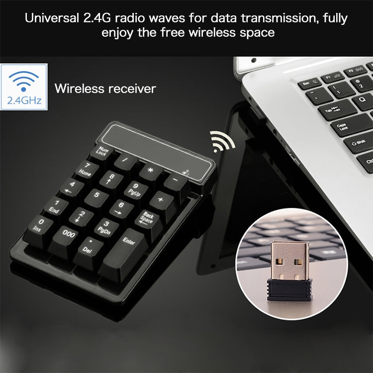 Tastiera numerica wireless 2.4G MC Saite 525RF a 19 tasti