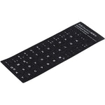 Adesivo per layout di tastiera per l'apprendimento del tedesco per tastiera di computer portatile/desktop, German