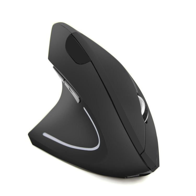 CM0093 Mouse verticale ottico wireless a tre pulsanti versione ricaricabile da 2,4 GHz per mancini, risoluzione: 1000 DPI / 1200 DPI / 1600 DPI, Rechargeable Version
