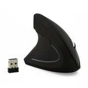 CM0093 Versione a batteria Mouse ottico wireless a tre pulsanti da 2,4 GHz Mouse verticale per mancini, risoluzione: 1000 DPI / 1200 DPI / 1600 DPI, Battery Version