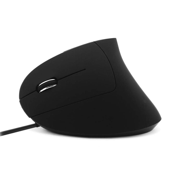 CM0093 Mouse verticale a tre pulsanti versione cablata da 2,4 GHz per mancini, risoluzione: 1000 DPI / 1200 DPI / 1600 DPI, lunghezza cavo: 1,7 m, Wired Version