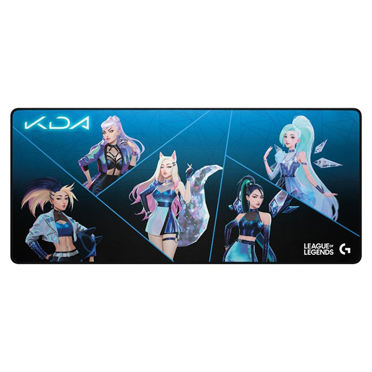 Tappetino per mouse con tastiera da gioco Logitech G840 KDA, dimensioni: 900x400x3 mm