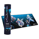 Tappetino per mouse con tastiera da gioco Logitech G840 KDA, dimensioni: 900x400x3 mm