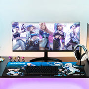 Tappetino per mouse con tastiera da gioco Logitech G840 KDA, dimensioni: 900x400x3 mm