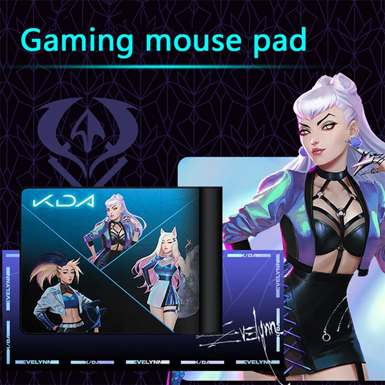 Tappetino per mouse con tastiera da gioco Logitech G840 KDA, dimensioni: 900x400x3 mm