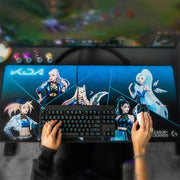 Tappetino per mouse con tastiera da gioco Logitech G840 KDA, dimensioni: 900x400x3 mm