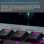 Tastiera da gioco meccanica Logitech G913 TKL Wireless RGB (GL-Clicky), GL-Clicky