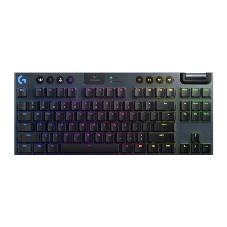 Logitech G913 TKL Wireless RGB Tastiera da gioco meccanica, Tea Shaft (GL-Tactile), GL-Tactile(Black), GL-Tactile(White)
