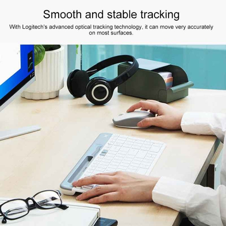 Mouse wireless Logitech Voice M380 a 4 pulsanti con ingresso vocale intelligente