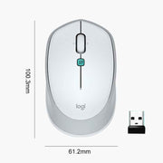 Mouse wireless Logitech Voice M380 a 4 pulsanti con ingresso vocale intelligente, M380