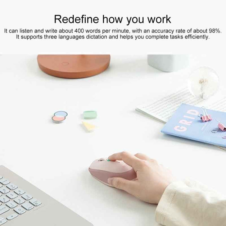 Mouse wireless Logitech Voice M380 a 4 pulsanti con ingresso vocale intelligente