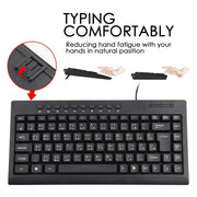 Mini tastiera cablata per notebook multimediale KB-301A, versione Cangjie, Cangjie Version