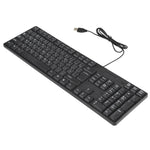 MC-689 Tastiera cablata USB impermeabile, versione araba, MC-689