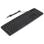 Set tastiera e mouse USB cablato KB-8377, KB-8377