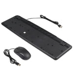 Set tastiera e mouse USB cablato KB-8377, KB-8377