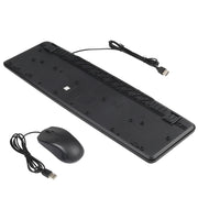 Set tastiera e mouse USB cablato KB-8377, KB-8377