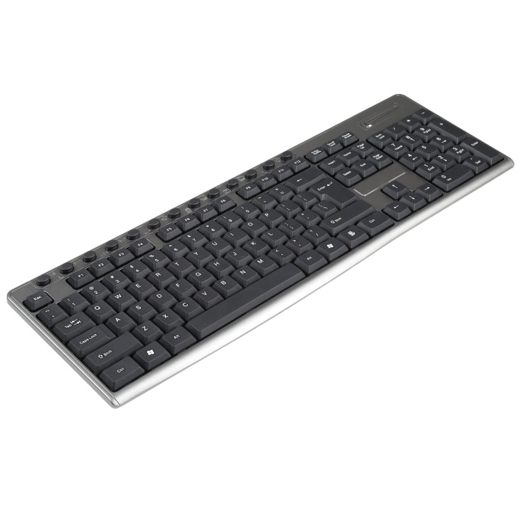 Set tastiera mouse wireless impermeabile da ufficio KB-6600 da 2,4 Ghz, KB-6600