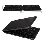 B05 Mini tastiera wireless Bluetooth pieghevole portatile con ricarica USB, B05(Black), B05(White)