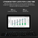 B05 Mini tastiera wireless Bluetooth pieghevole portatile con ricarica USB, B05(Black), B05(White)
