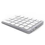 Tastiera numerica wireless Bluetooth ricaricabile universale ultrasottile N960 in lega di alluminio, N960