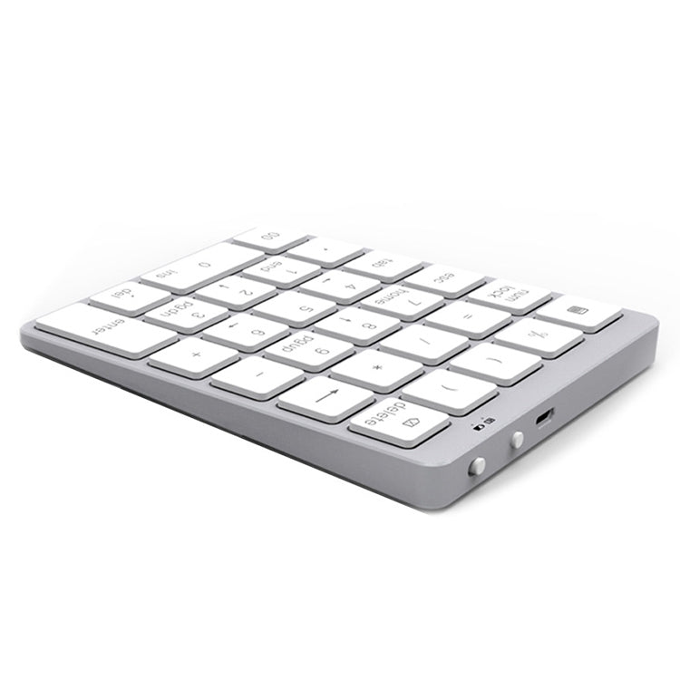 Tastiera numerica wireless Bluetooth ricaricabile universale ultrasottile N960 in lega di alluminio, N960