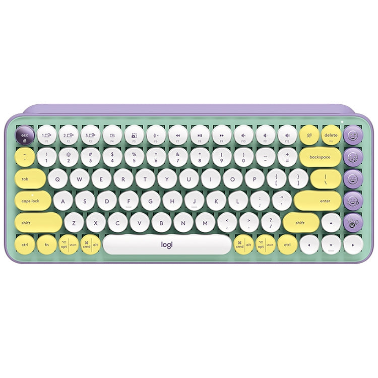 Logitech POP KEYS Tastiera meccanica Bluetooth con pulsanti rotondi