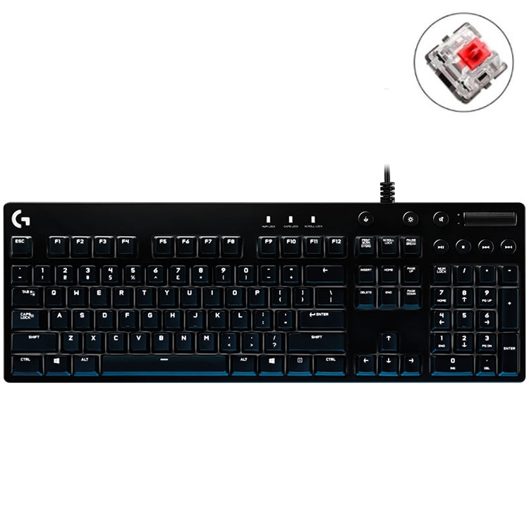 Logitech G610 Tastiera meccanica da gioco cablata USB RGB retroilluminato Asse ciano-blu, KB0458A, KB0458B, KB0458C