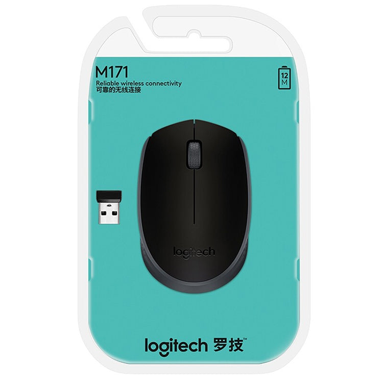 Mouse wireless USB Logitech M171 1000 DPI con ricevitore 2.4G