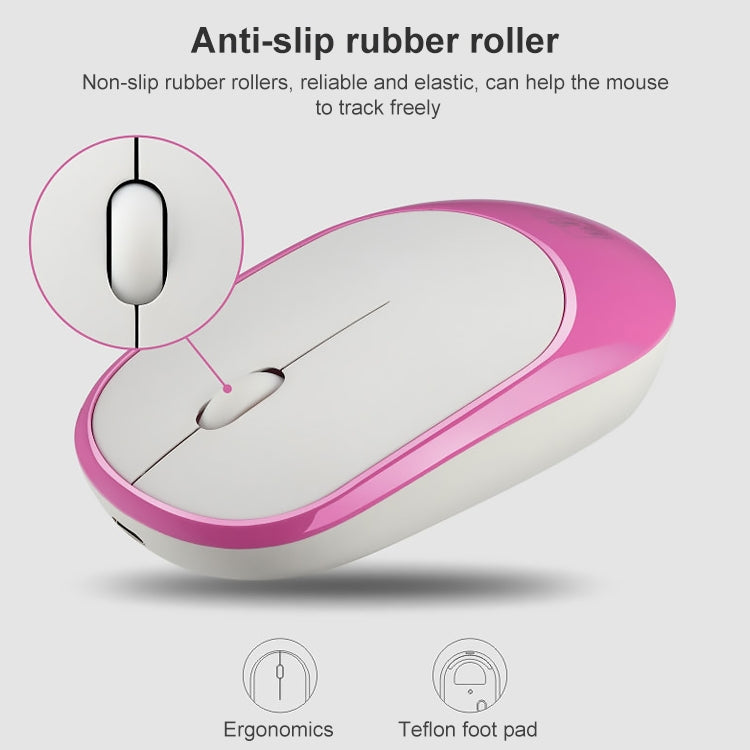 Mini mouse ricaricabile wireless per computer portatile ZGB 360 2.4G 1000 dpi