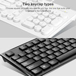 Set tastiera cablata + mouse con tasti quadrati ZGB S500, S500 Square Keycap (Black), S500 Square Keycap (White)