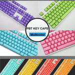 Copritasti retroilluminati PBT a 104 tasti double shot per tastiera meccanica