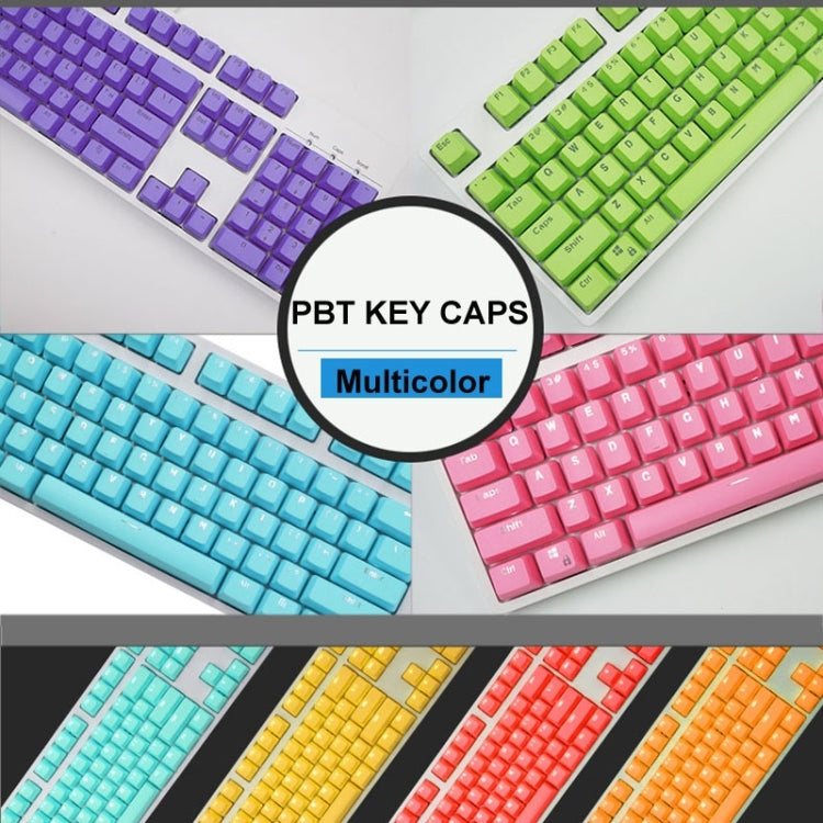 Copritasti retroilluminati PBT a 104 tasti double shot per tastiera meccanica