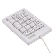 DX-21A Mini tastiera numerica meccanica con albero nero cablato USB a 21 tasti, DX-21A