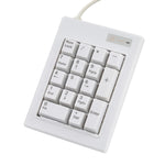 DX-17A Mini tastiera numerica meccanica con albero nero cablato USB a 17 tasti, DX-17A