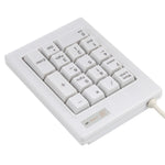 DX-17A Mini tastiera numerica meccanica con albero nero cablato USB a 17 tasti, DX-17A
