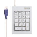 DX-18A Mini tastiera numerica meccanica con albero nero cablato USB a 18 tasti, DX-18A
