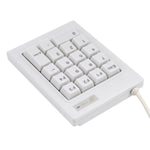 DX-18A Mini tastiera numerica meccanica con albero nero cablato USB a 18 tasti, DX-18A