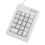 DX-18B Mini tastiera numerica meccanica con albero nero cablato USB a 18 tasti, DX-18B