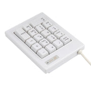 DX-18B Mini tastiera numerica meccanica con albero nero cablato USB a 18 tasti, DX-18B