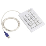 DX-18B Mini tastiera numerica meccanica con albero nero cablato USB a 18 tasti, DX-18B