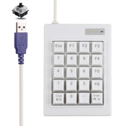 DX-20A Mini tastiera numerica meccanica con albero nero cablato USB a 20 tasti, DX-20A