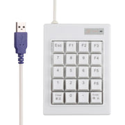 DX-20A Mini tastiera numerica meccanica con albero nero cablato USB a 20 tasti, DX-20A